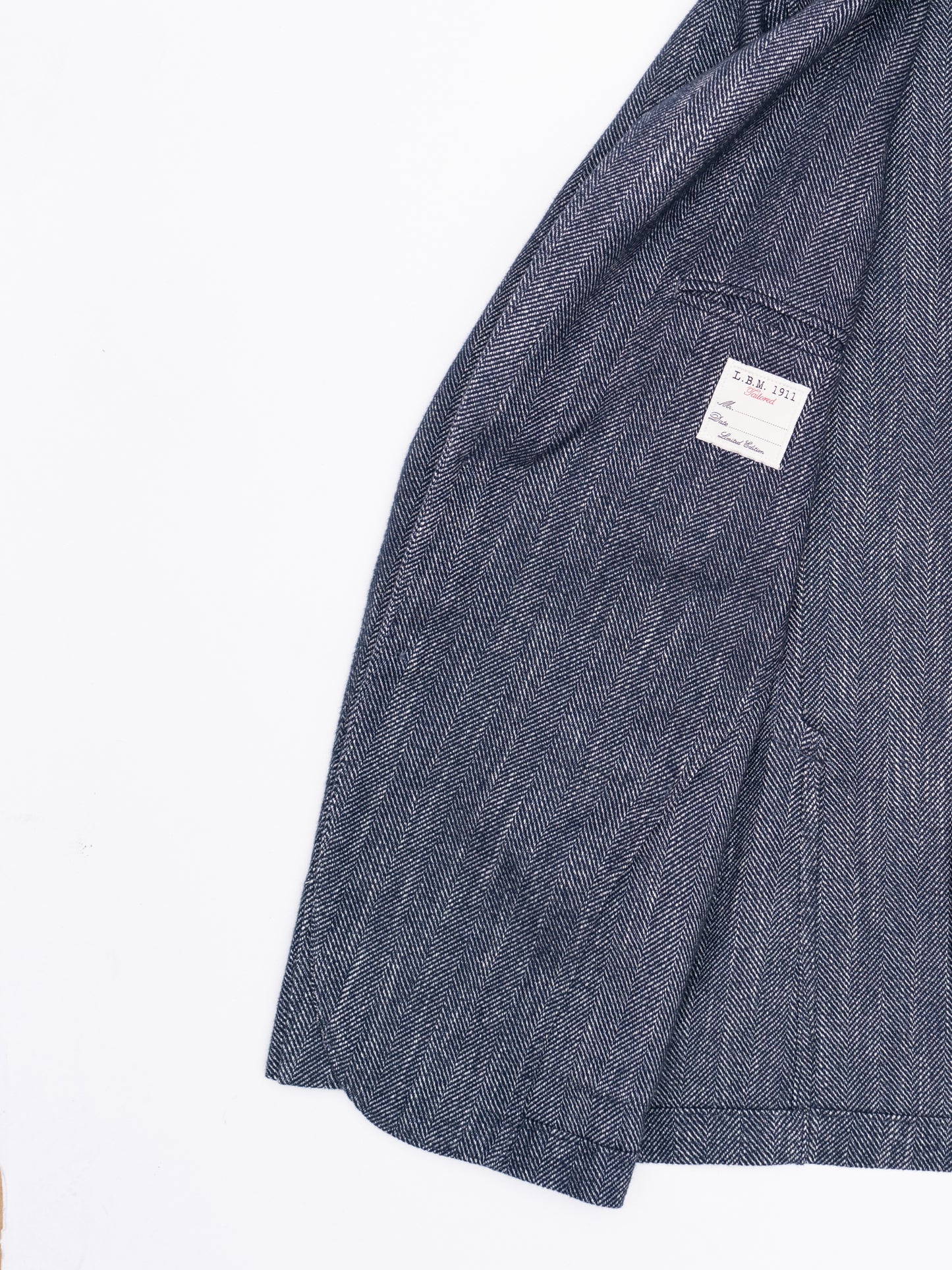 Herringbone Sport Coat - Navy