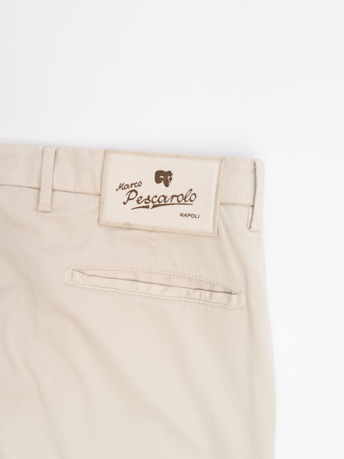New York Cotton/Silk Chino - Natural