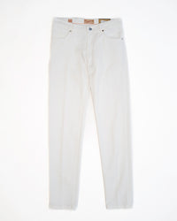 NeranoM - 5 Pocket Cotton/Cashmere Pants - White