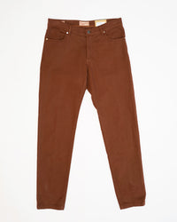 NeranoM 5-Pocket Cotton/Cashmere Pants - Rust