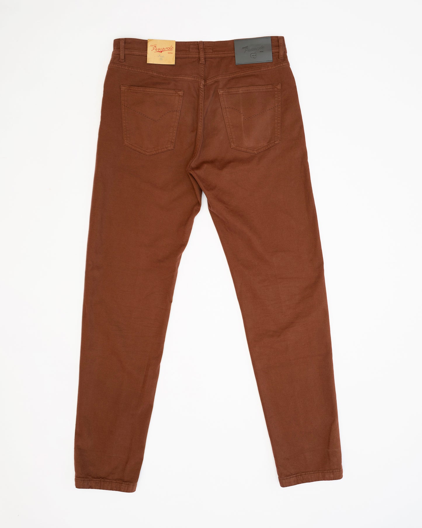 NeranoM 5-Pocket Cotton/Cashmere Pants - Rust