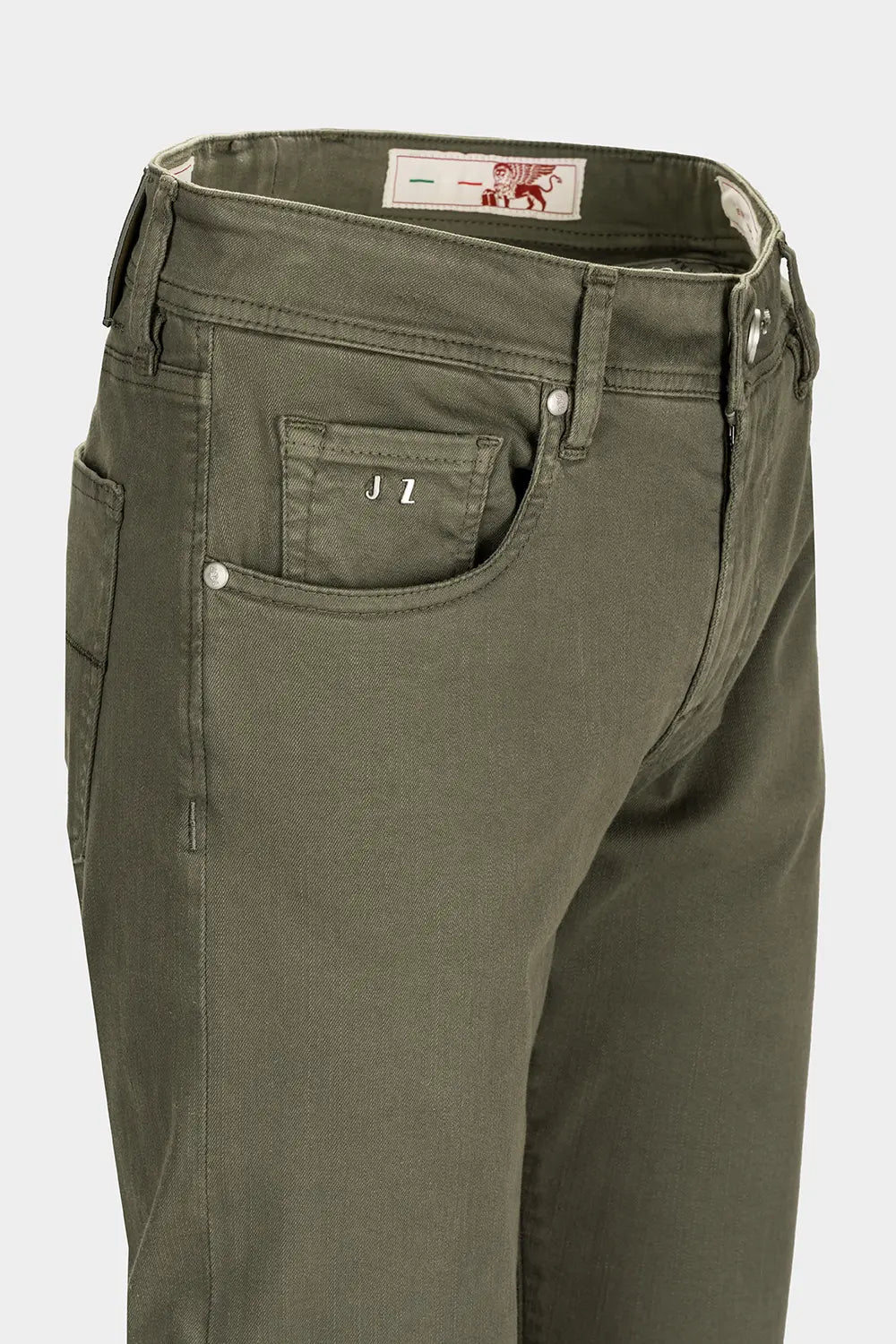 5-Pocket Gabardine Pant - Military