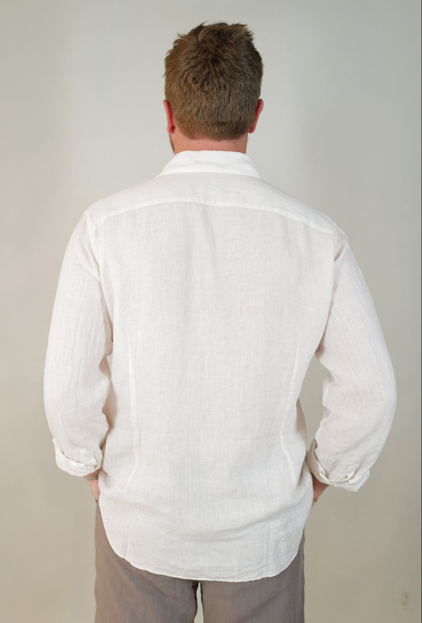 Fedeli LS Linen Button Down