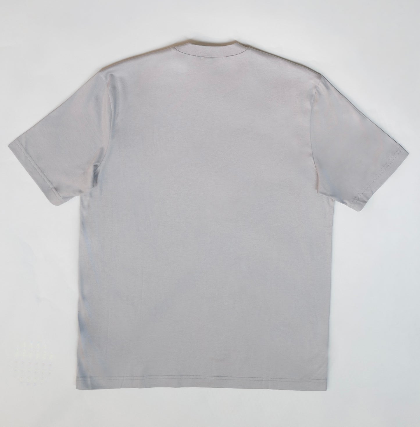 Eli Cotton Crewneck T-Shirt - Plata