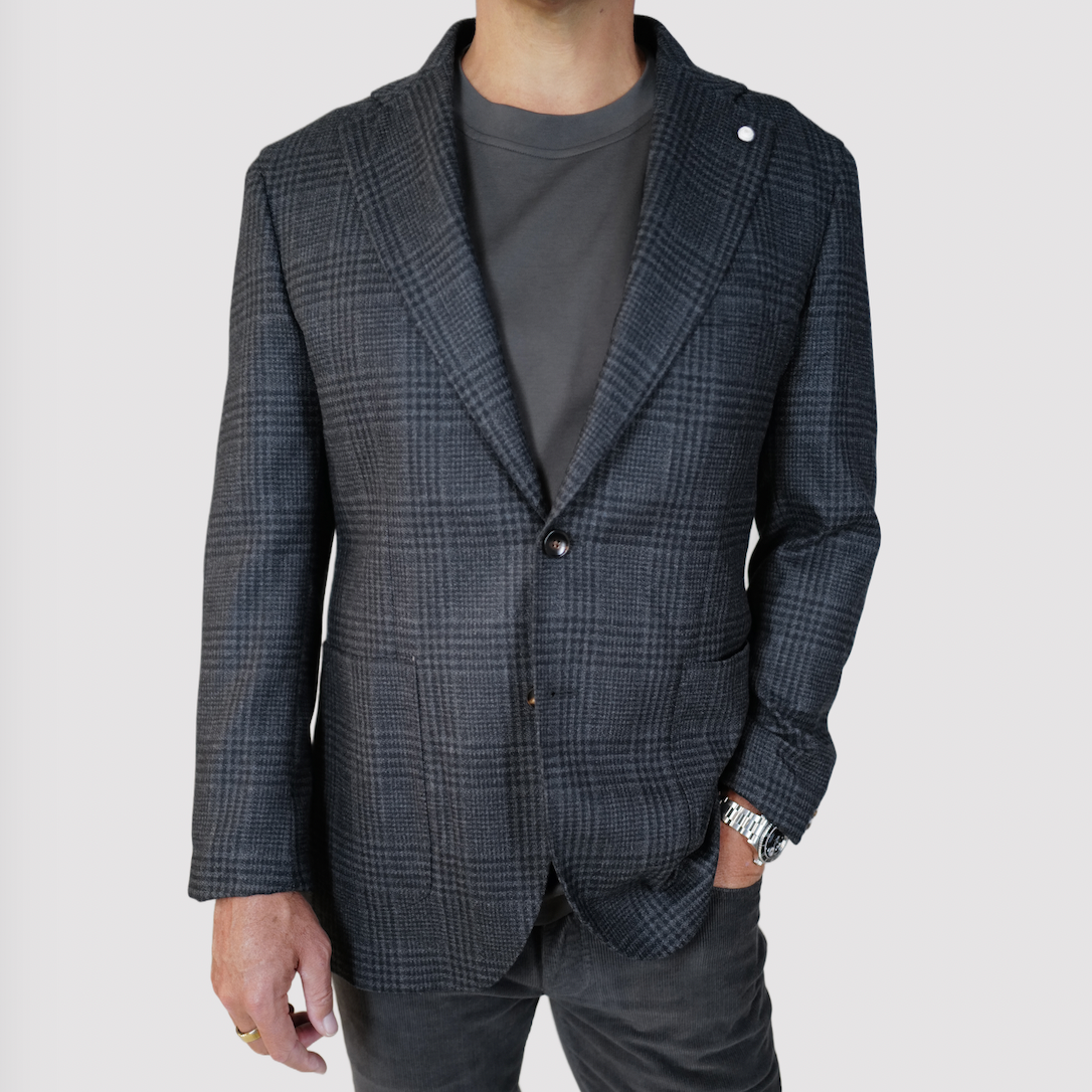 Luigi Bianchi 1911 Wool Dream Sport Coat detail