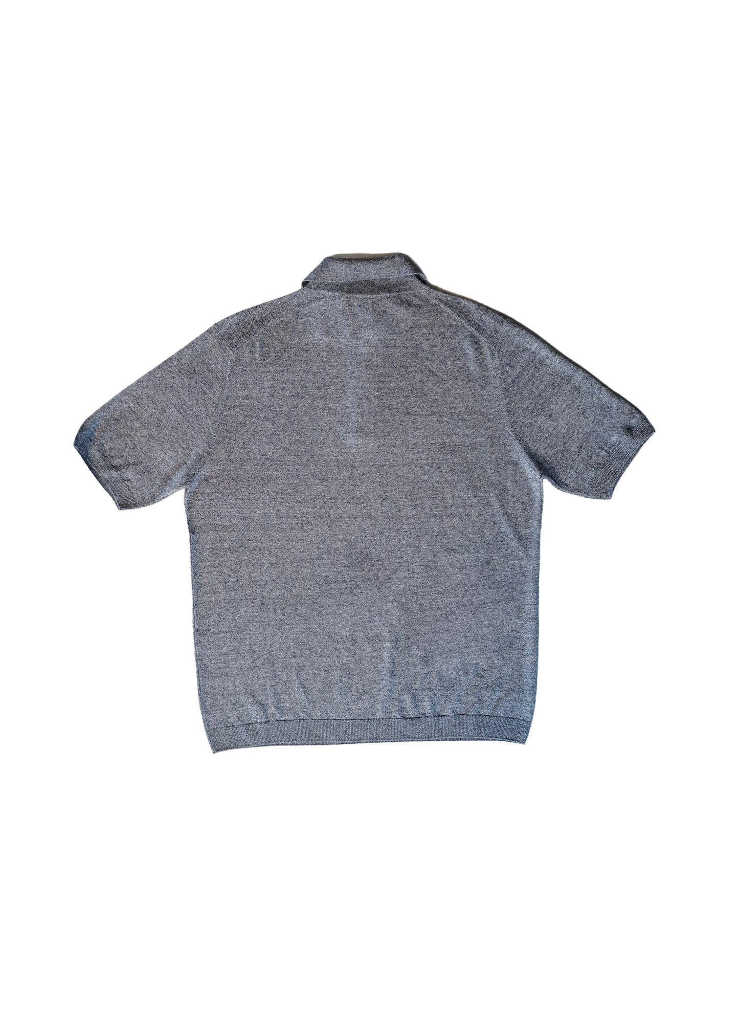 Maurizio Baldassari Front Stitch Polo - Blue Navy