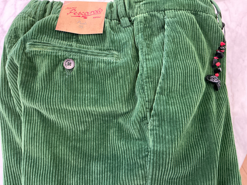 Marco Pescarolo Corduroy Green