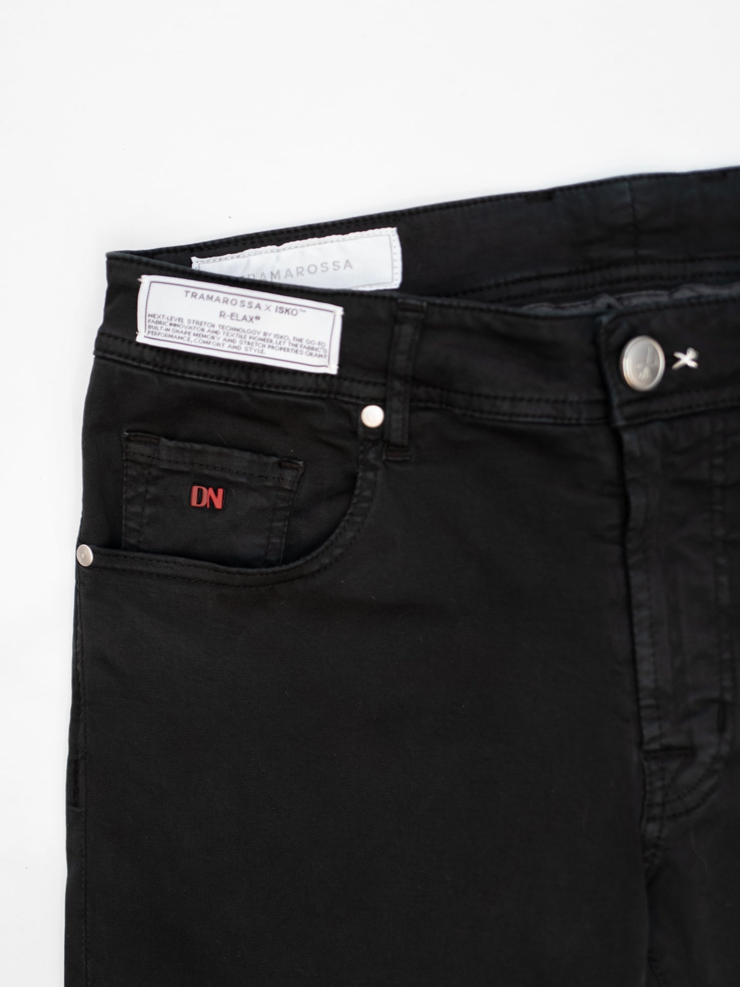 5-Pocket Gabardine Pant - Black