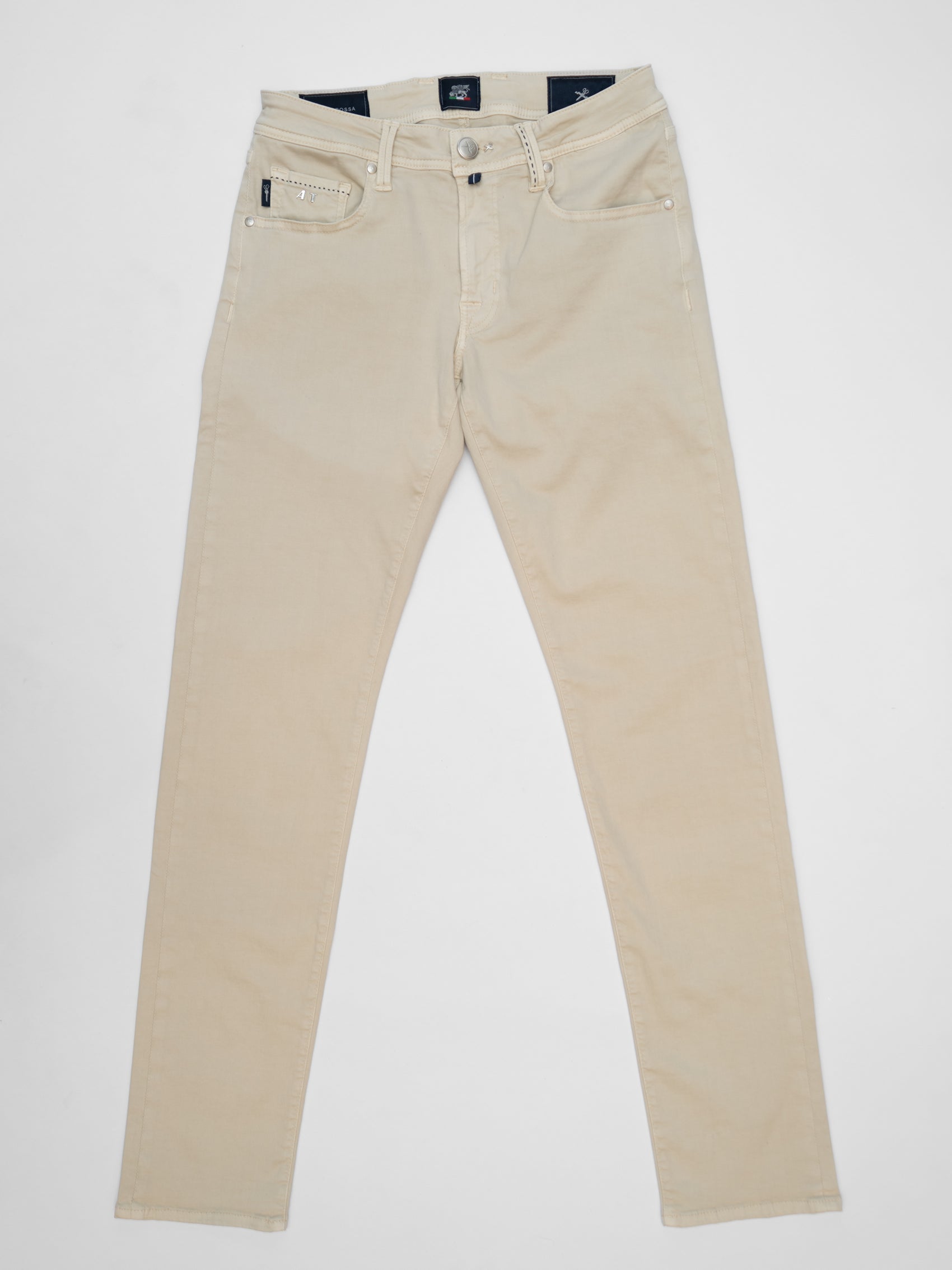 5-Pocket Gabardine Pants - Butter