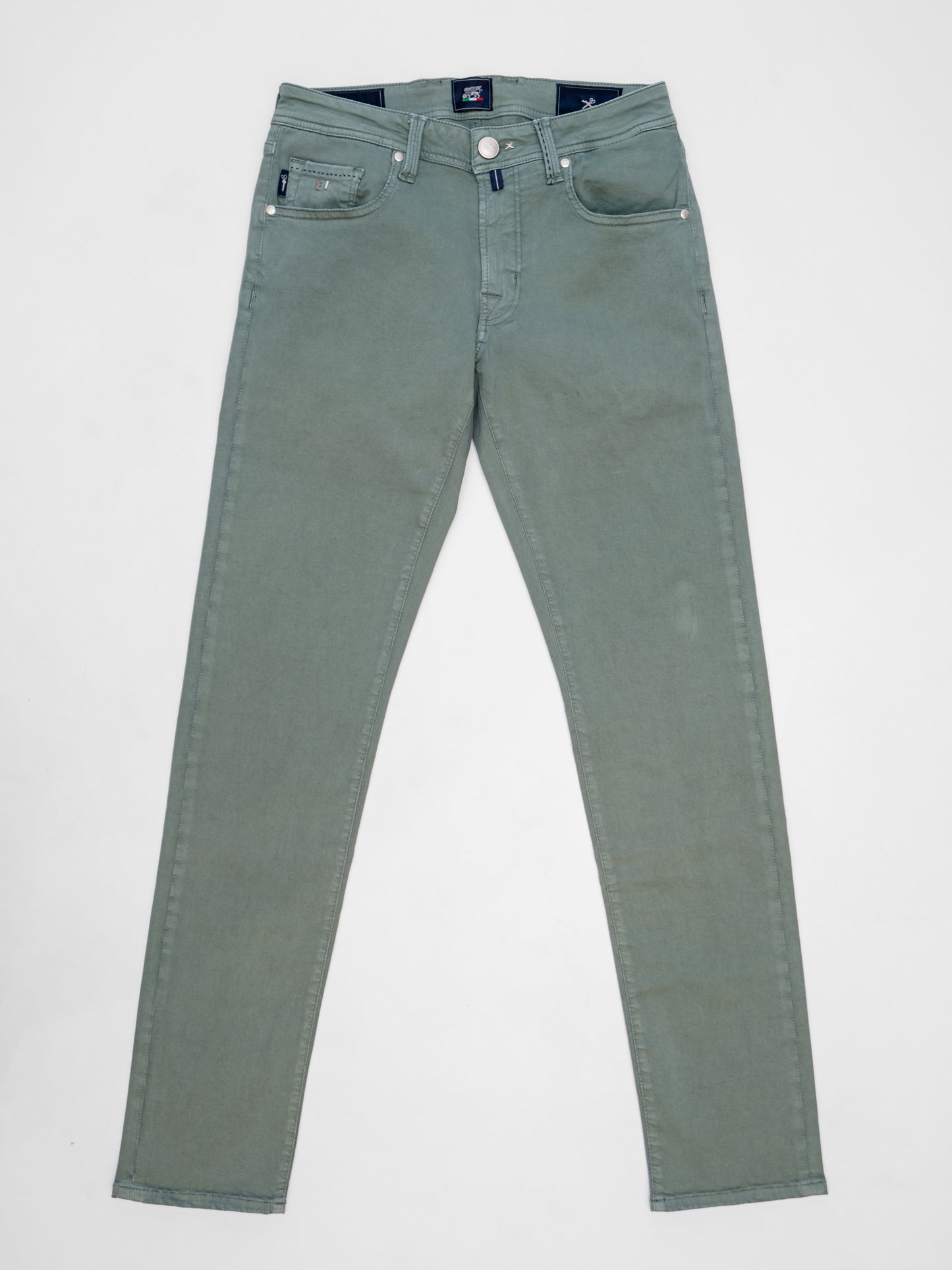 5-Pocket Gabardine Pants - Sage