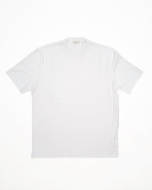 Eli Cotton Crewneck T-Shirt - Blanco