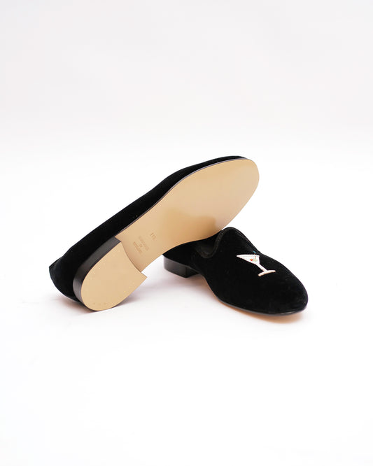 BE 7 - Black Velvet Venetian with Martini