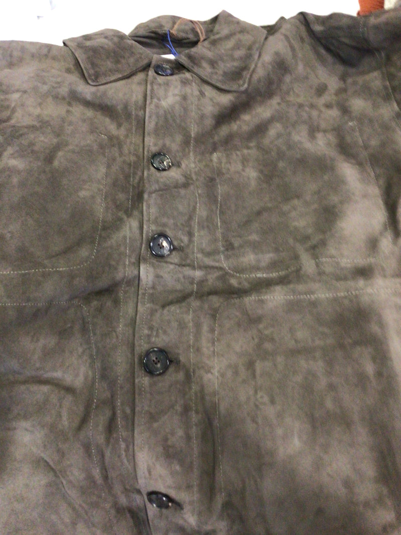 MANTO Chocolate Suede Jacket