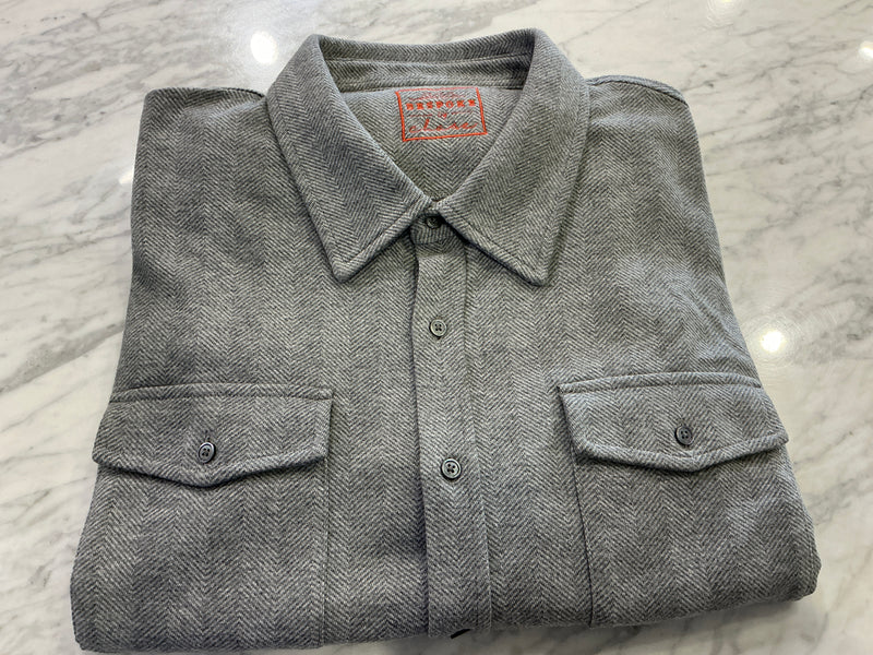 Bespoke by Chase Herringbone Overshirt