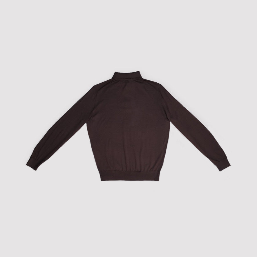 Fioroni Classica Bicolore LS Knit Polo
