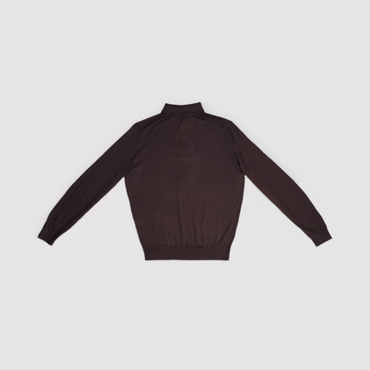 Fioroni Classica Bicolore LS Knit Polo