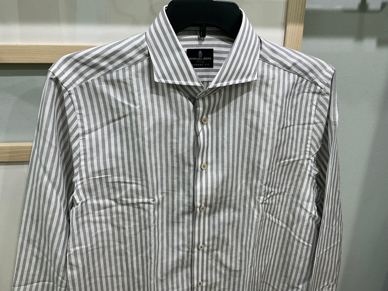 Emanuel Berg Linen Blend Button Up