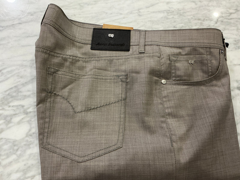 Marco Pescarolo Wool 5-Pocket Trouser