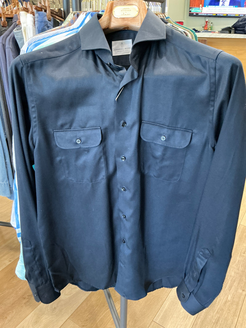 Emanuel Berg Button Up Shirt