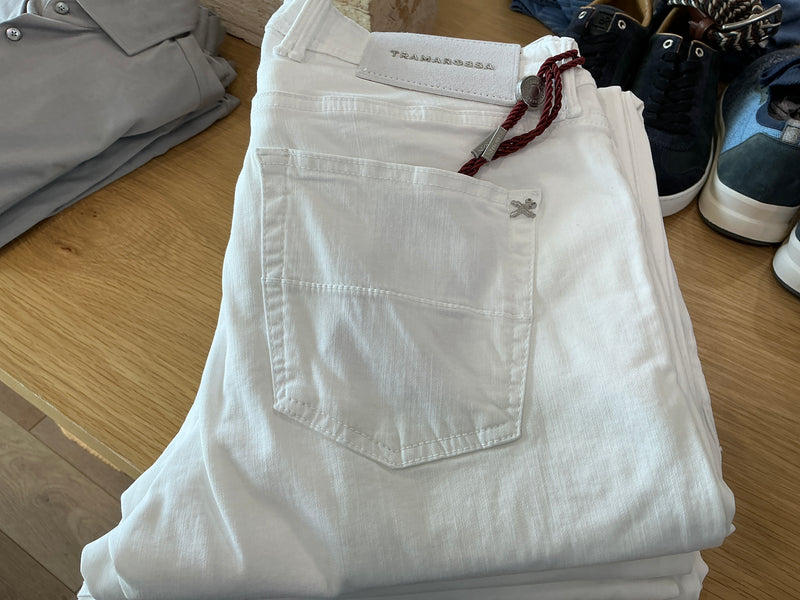 Tramarossa 5-Pocket Pant-White