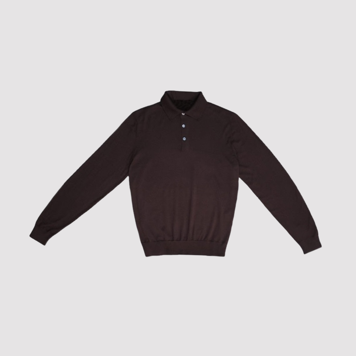 Fioroni Classica Bicolore LS Knit Polo