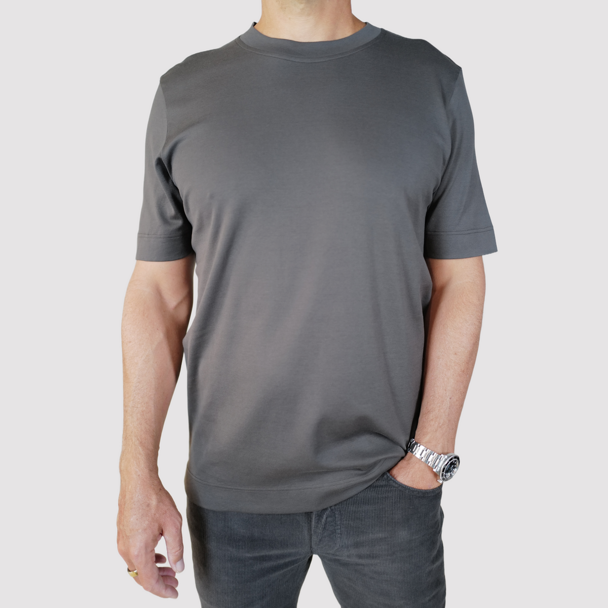 Gran Sasso Jersey² Crewneck T-Shirt