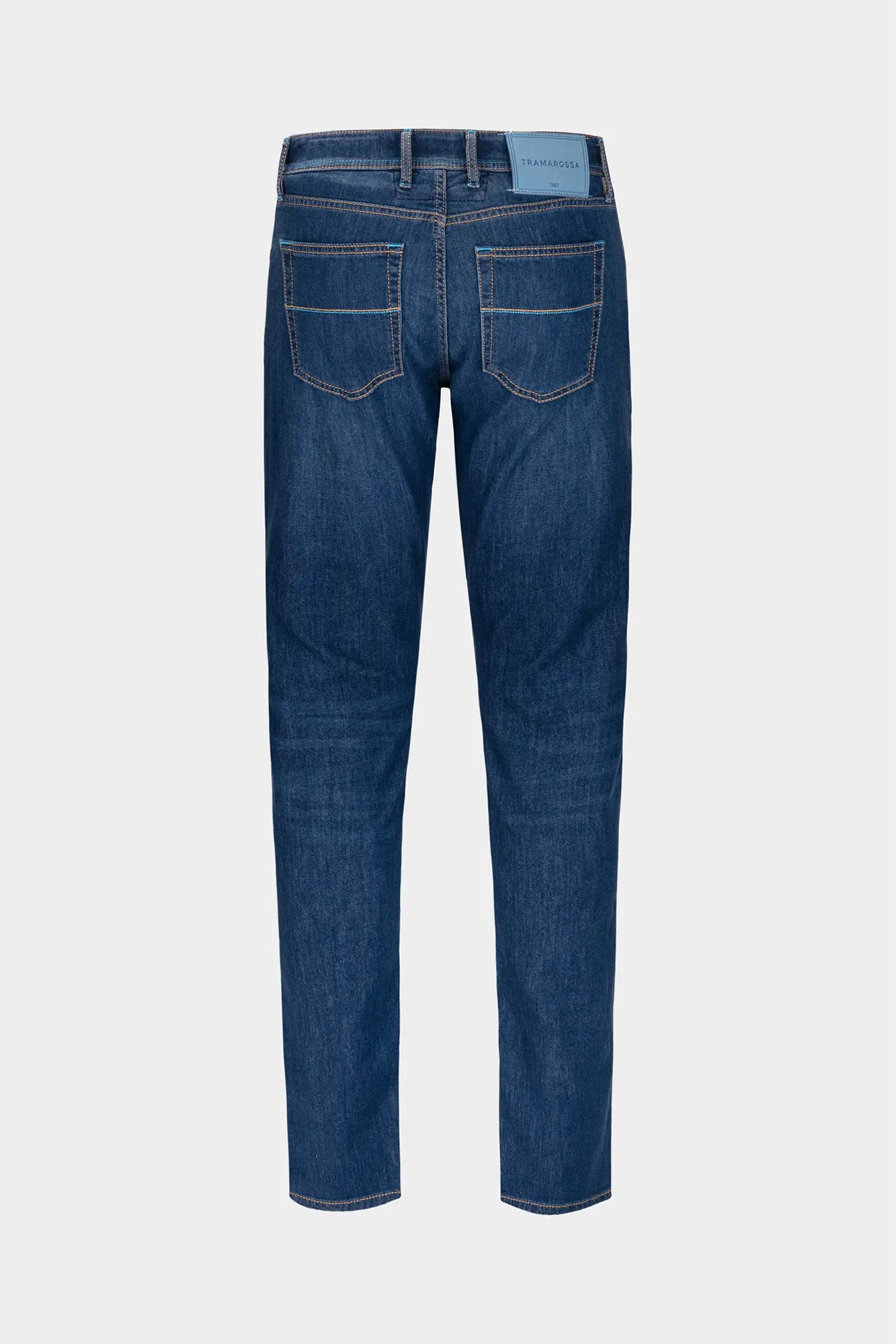 5-Pocket Gabardine Pant - Blue Denim