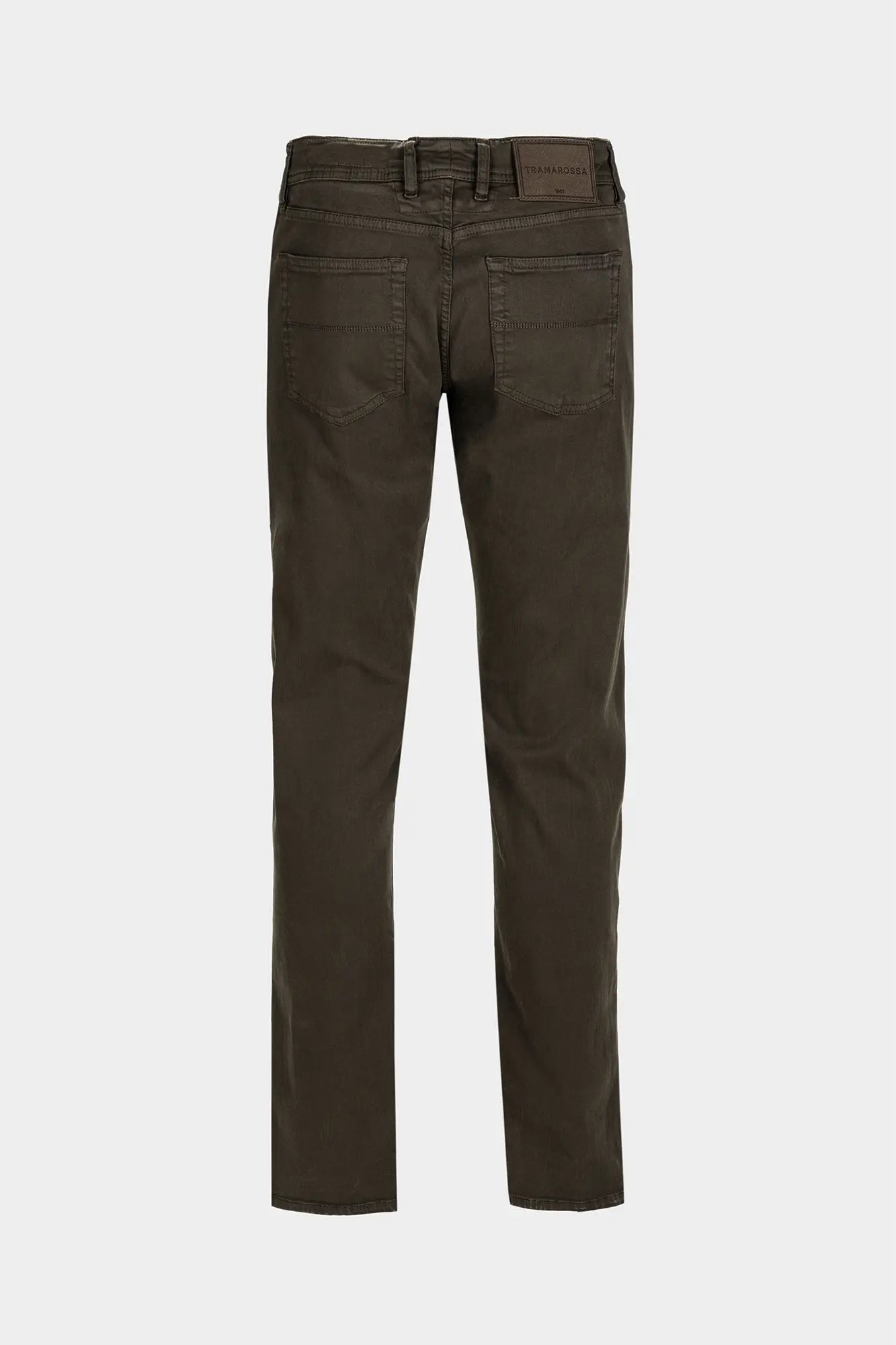 5-Pocket Gabardine Pant - Coffee