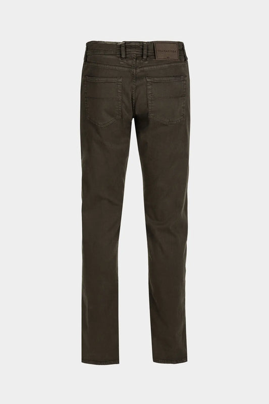 5-Pocket Gabardine Pant - Coffee