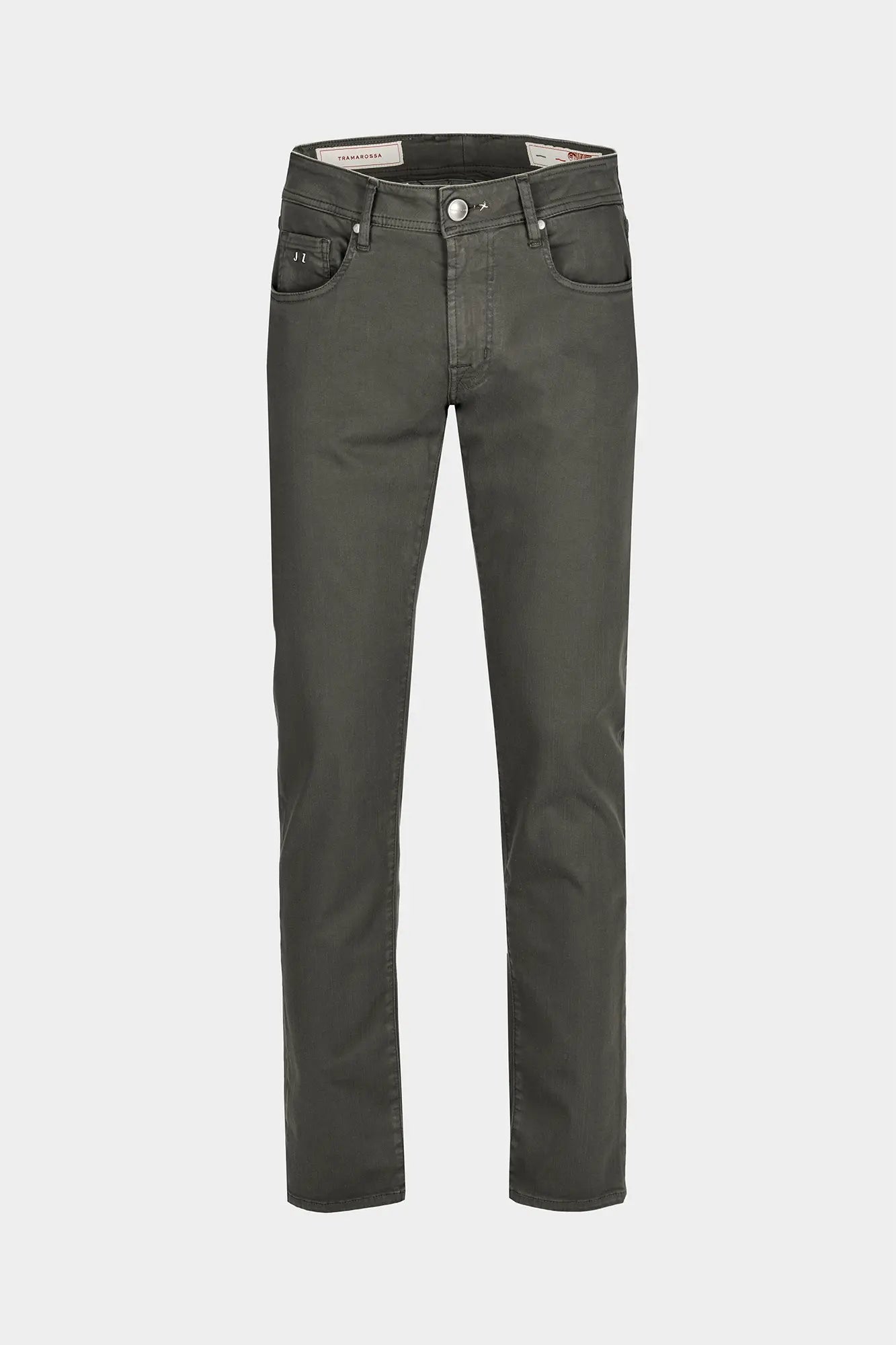 5-Pocket Garbadine Pant - Steel