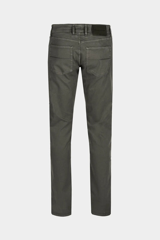 5-Pocket Garbadine Pant - Steel