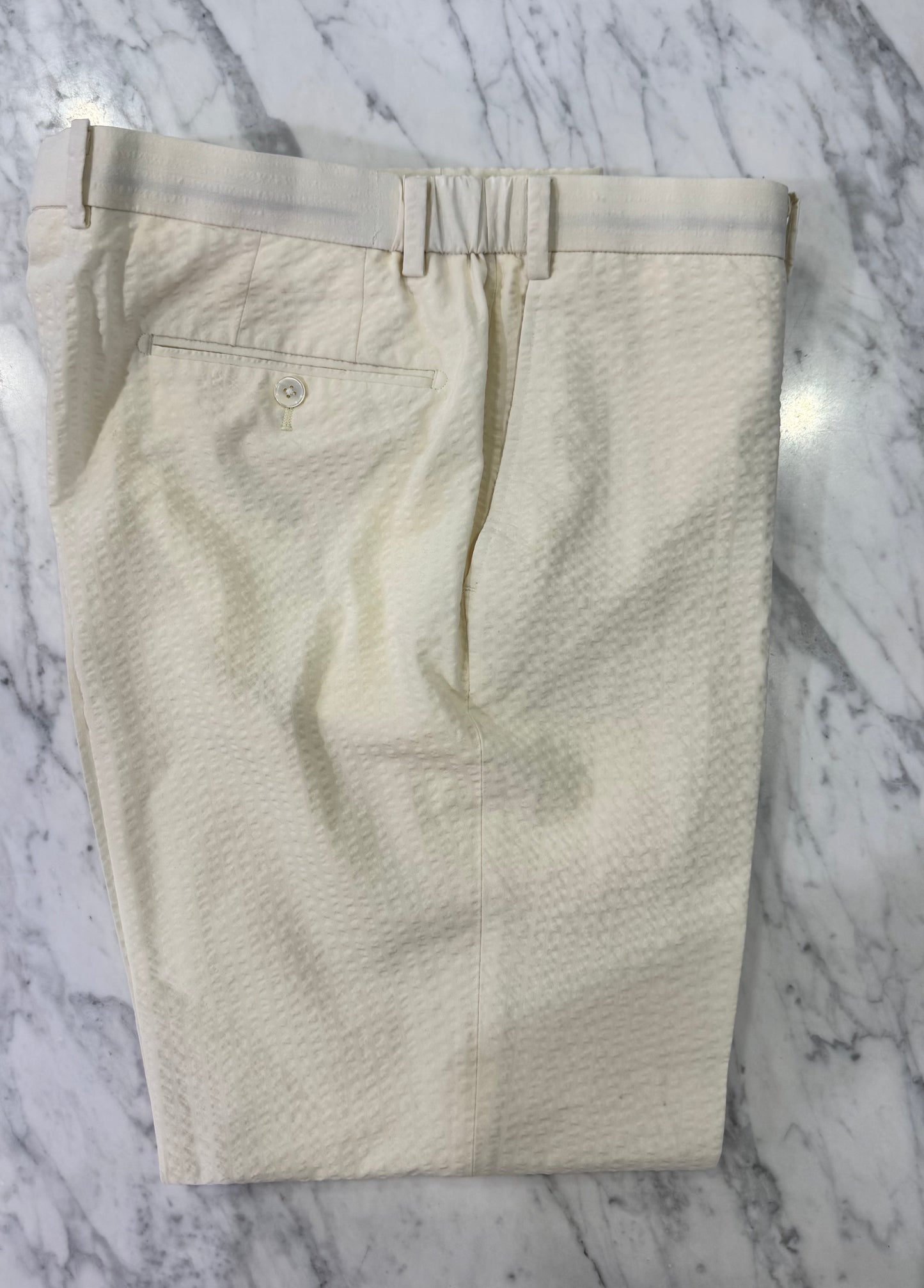 Seersucker Trouser