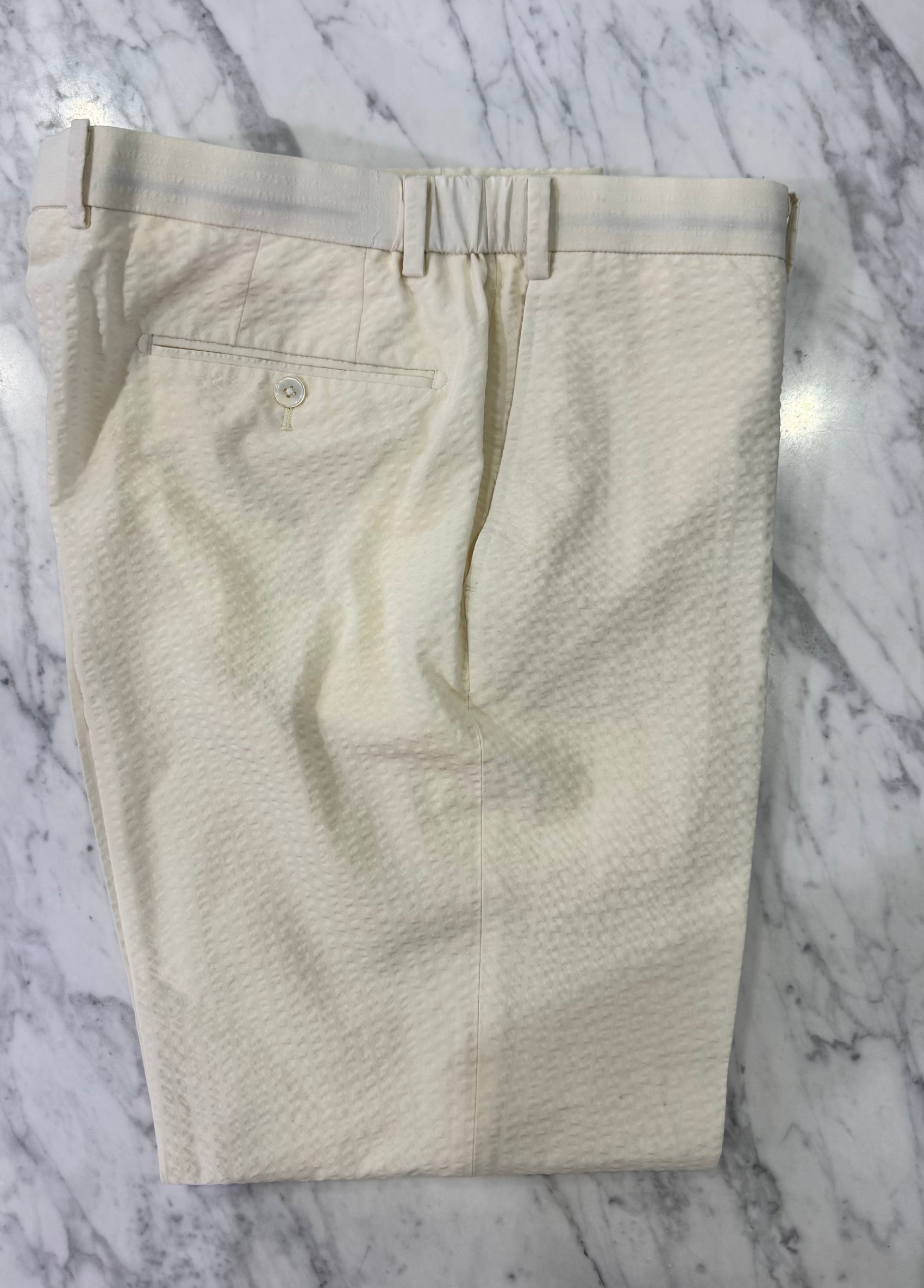 Seersucker Trouser