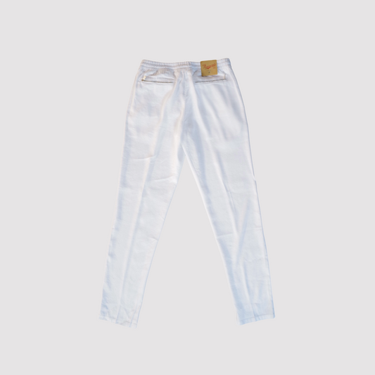 Marco Pescarolo Linen Caracciolo Zip - White