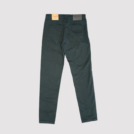 NeranoM 5-Pocket Cotton/Cashmere Pants - Green