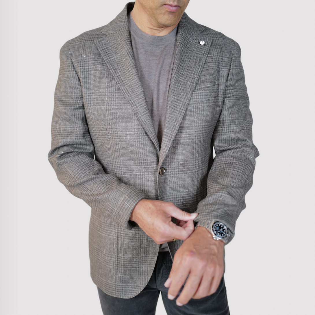 L.B.M. 1911 Jack Wool/Silk Sport Coat