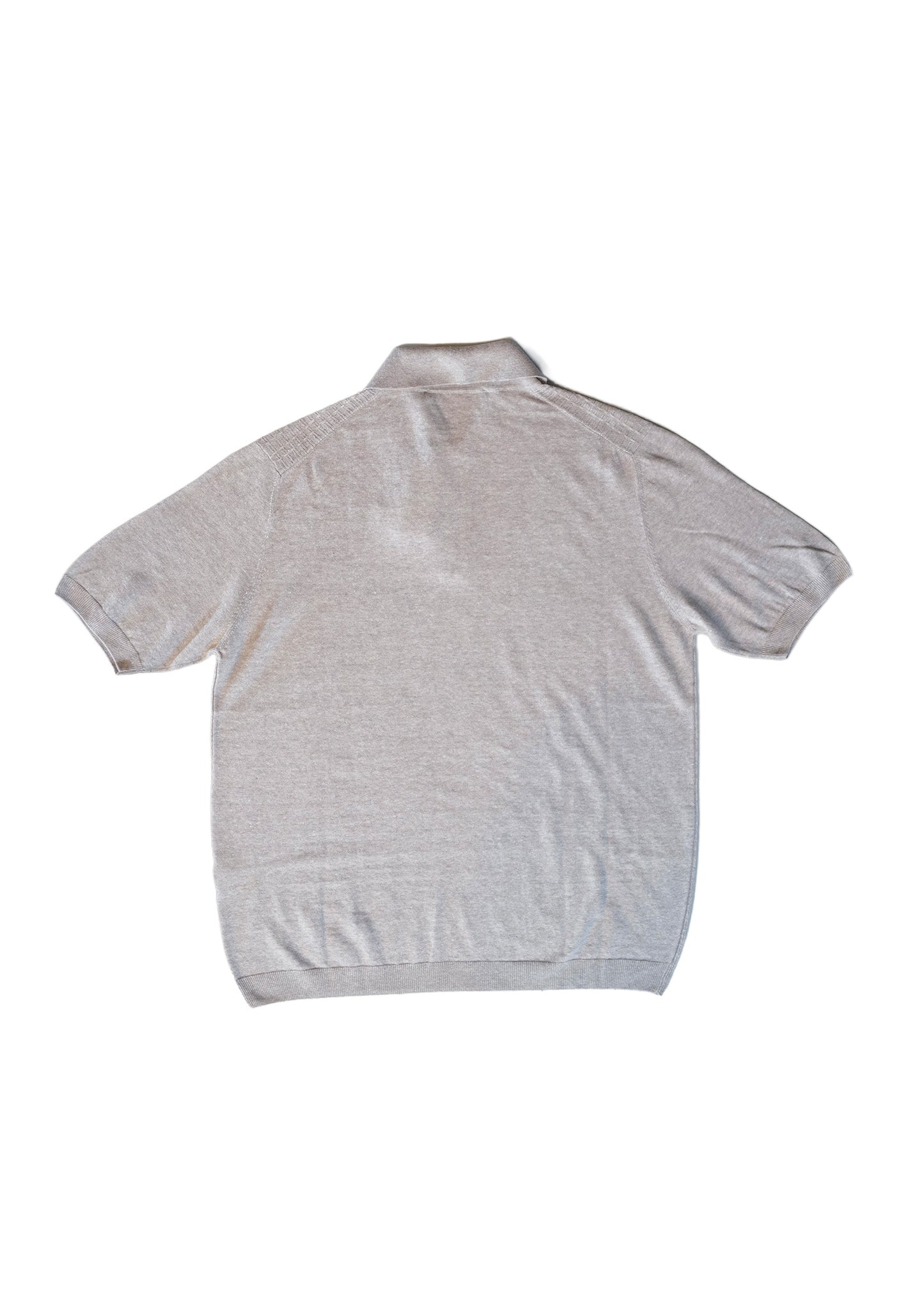 Maurizio Baldassari Front Stitch Polo - Beige