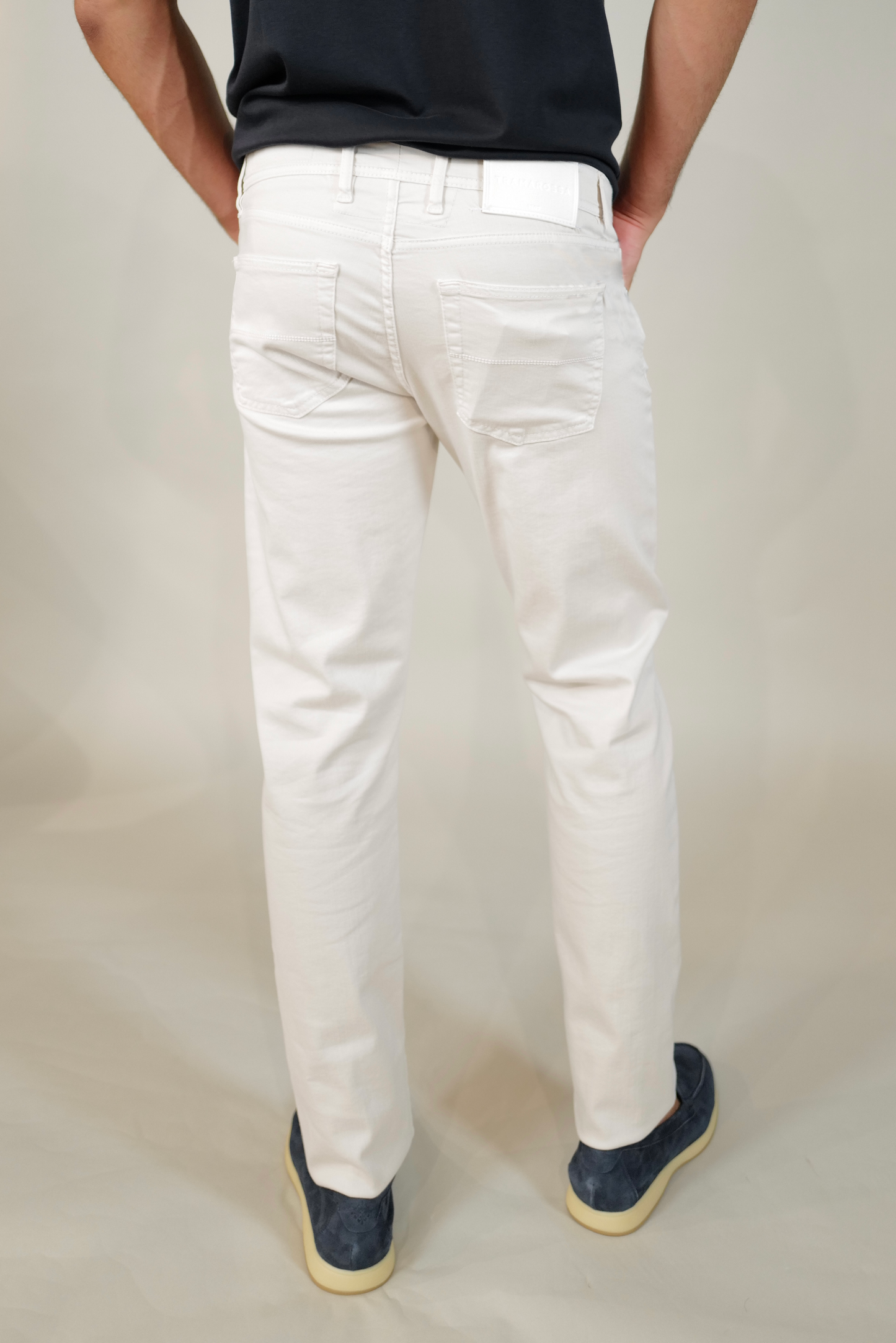 5-Pocket Gabardine - Off White