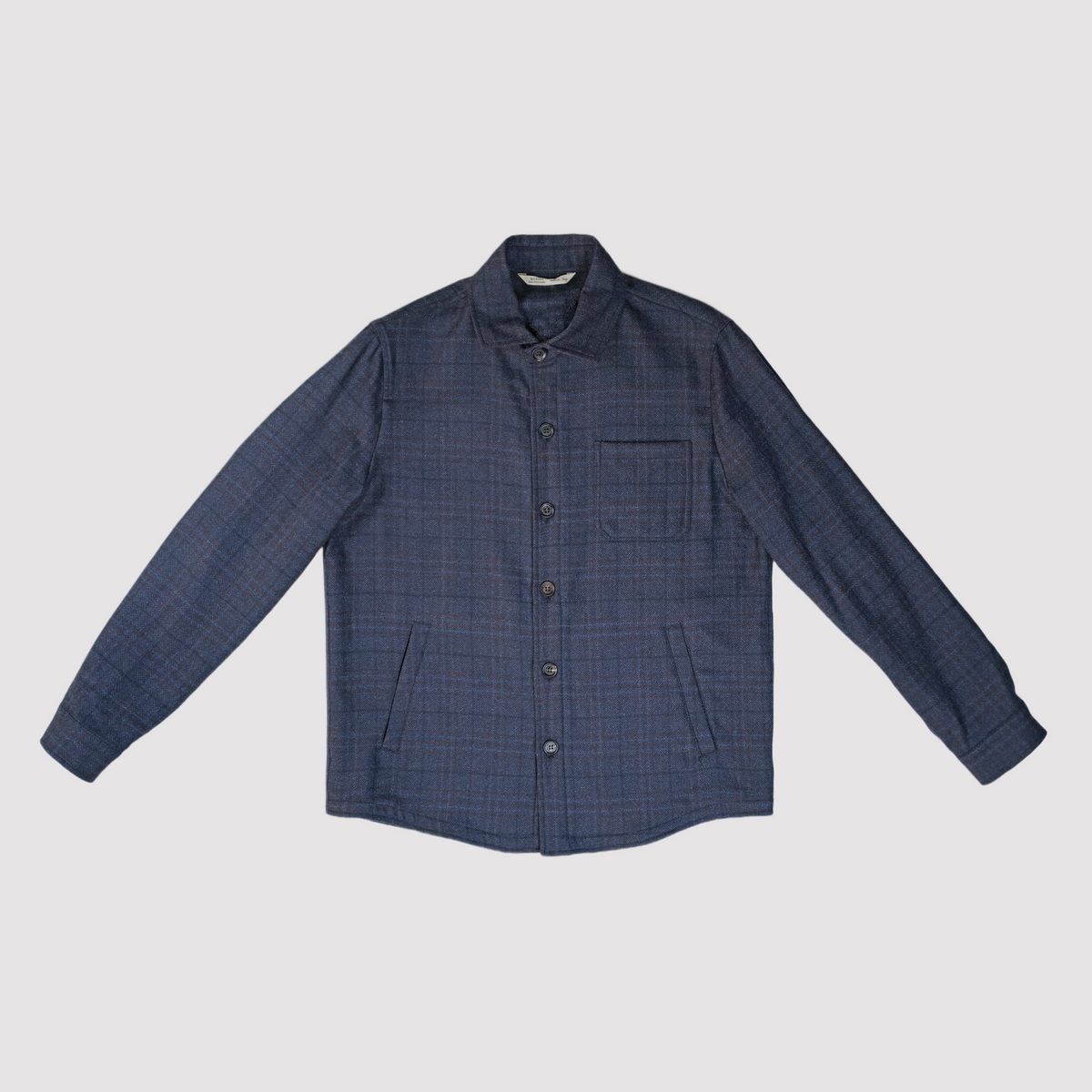 Maurizio Baldassari Pinacoteca Wool Overshirt