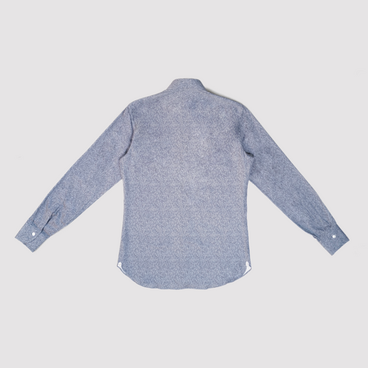 Borriello Marechiaro Herringbone LS Button Down