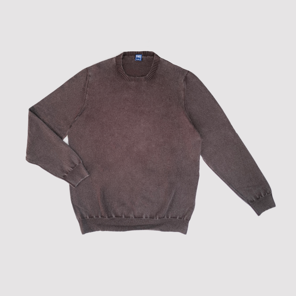 Fedeli Argentina Frosted Cashmere Crewneck