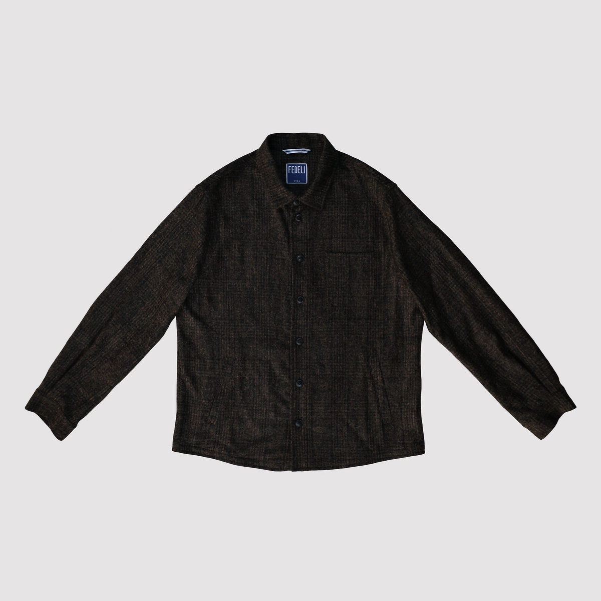 Fedeli Chester Alpaca/Wool Overshirt