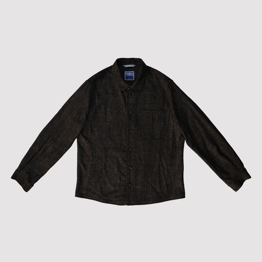 Fedeli Chester Alpaca/Wool Overshirt