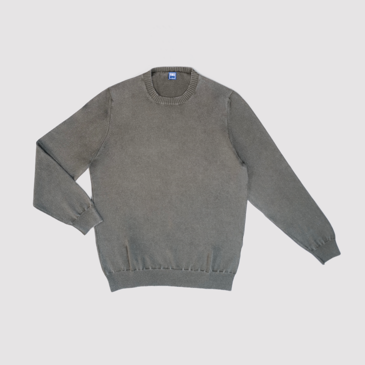 Fedeli Argentina Frosted Cashmere Crewneck