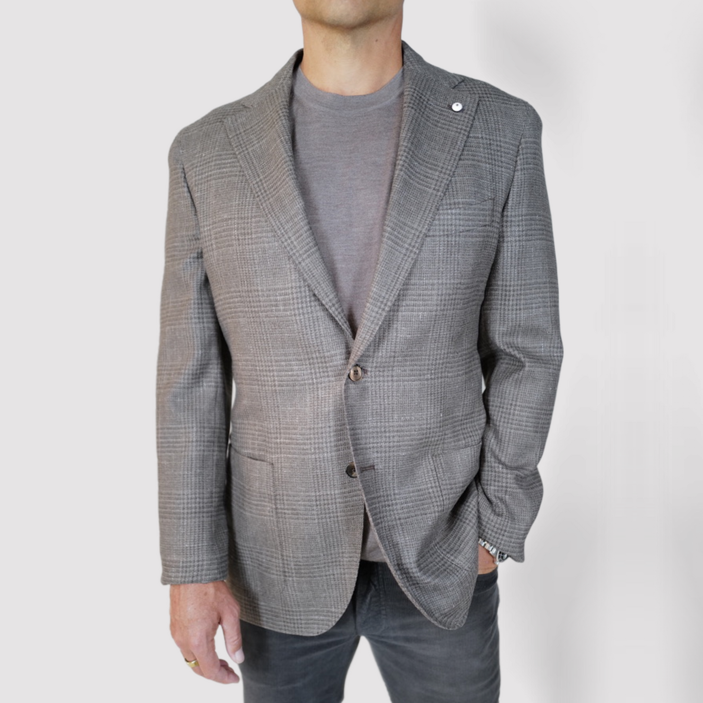 L.B.M. 1911 Jack Wool/Silk Sport Coat
