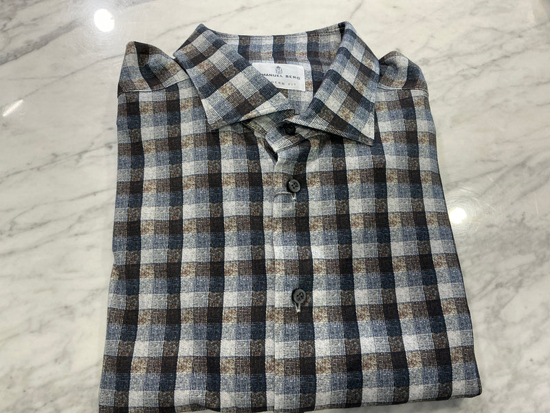 Emanuel Berg LS Button Up w/Stretch