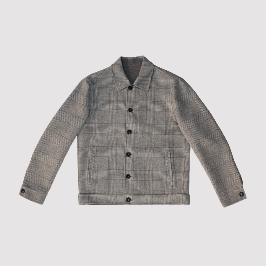 Manto Strozzi Reversible Wool/Cashmere Jacket