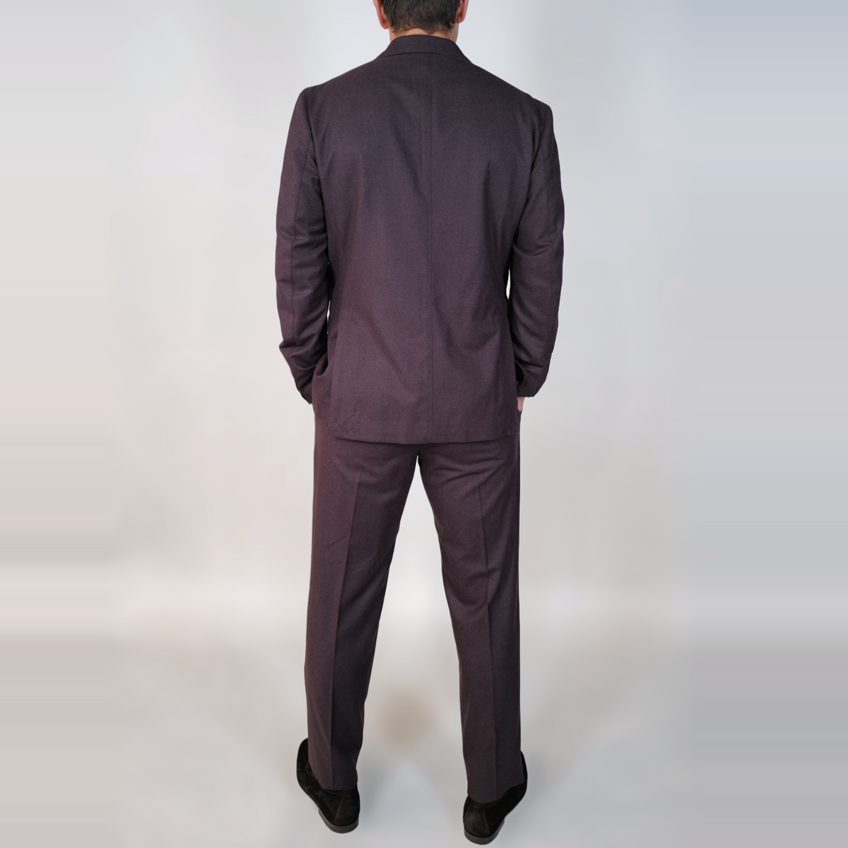 Eleventy Double Breasted Wool Suit