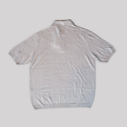 Maurizio Baldassari Front Stitch Polo - Beige
