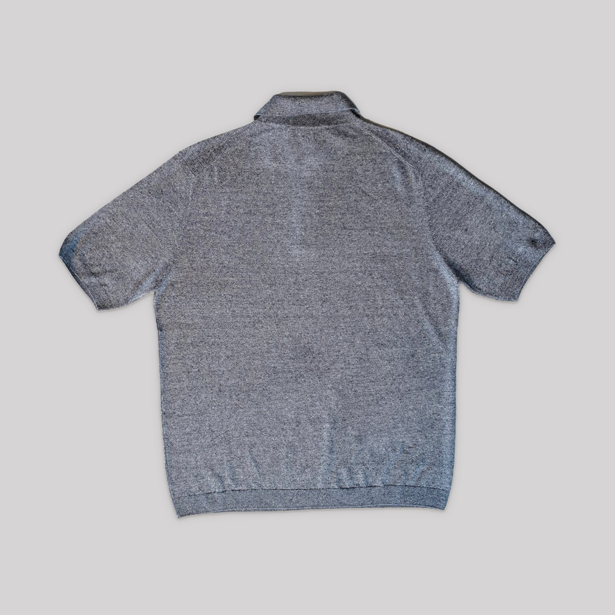 Maurizio Baldassari Front Stitch Polo - Blue Navy